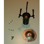Ph 3-2 skærmholder sort bordlampe komplet