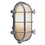 Aflange skotlamper, forkromet messing
