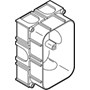 LK FUGA® dåse for indmuring grøn 1½ modul
