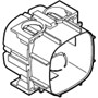 LK FUGA® dåse for indmuring grøn 1 modul 49 mm dyb
