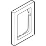 FUGA ramme 68 1½ modul symmetrisk