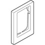 FUGA ramme 68 1½ modul asymmetrisk
