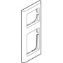 FUGA ramme SOFTLINE 68 2½ modul