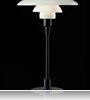 PH 3/2 Bordlampe sortforkromet