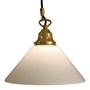 Skomagerlampe Hvid