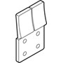 LK FUGA® tangent/afdækning for dobbelt stikkontakt